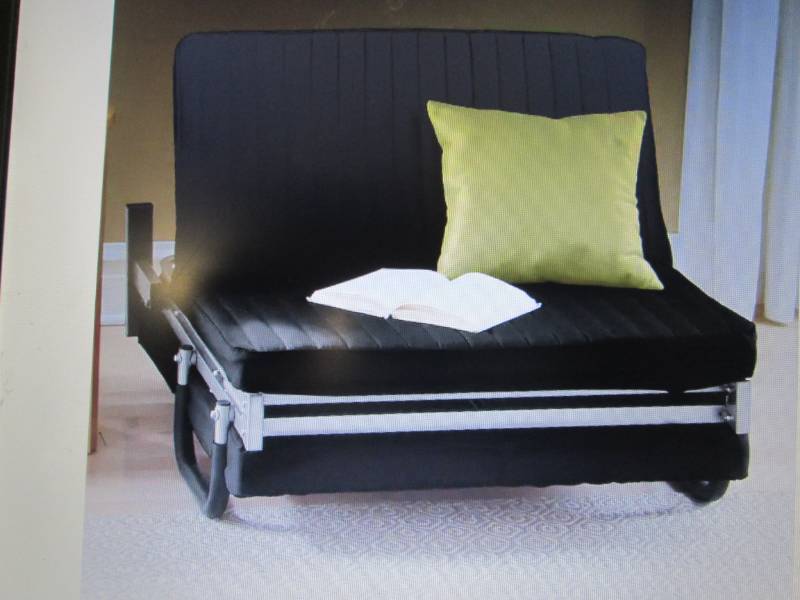 lot 69 image: Folding Bed  in Black open box Reta...