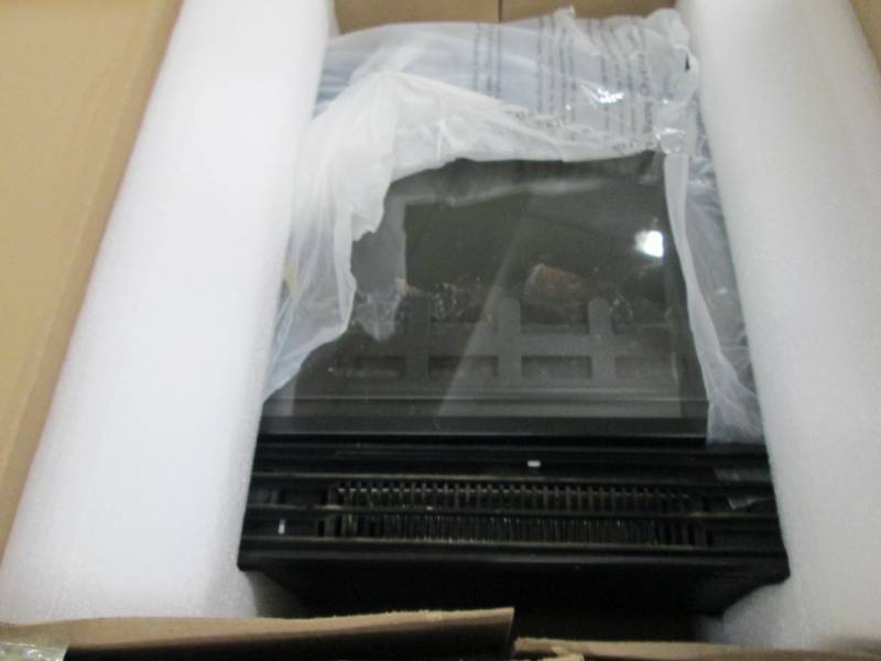 lot 78 image: Electric Fireplace Insert only , op...