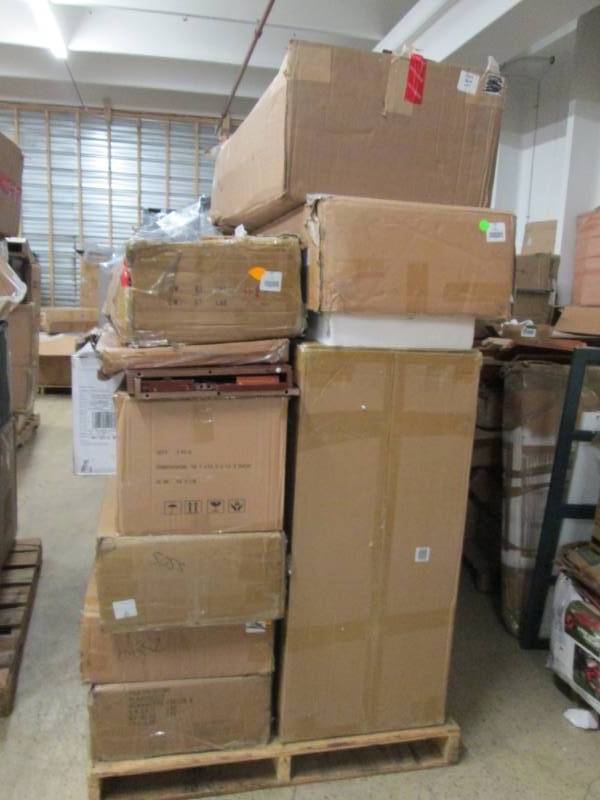 lot 87 image: Pallet of Furniture Damaged or Par...