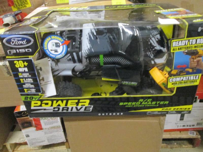 lot 116 image: 20 V Power Drive RC High Speed Veh...