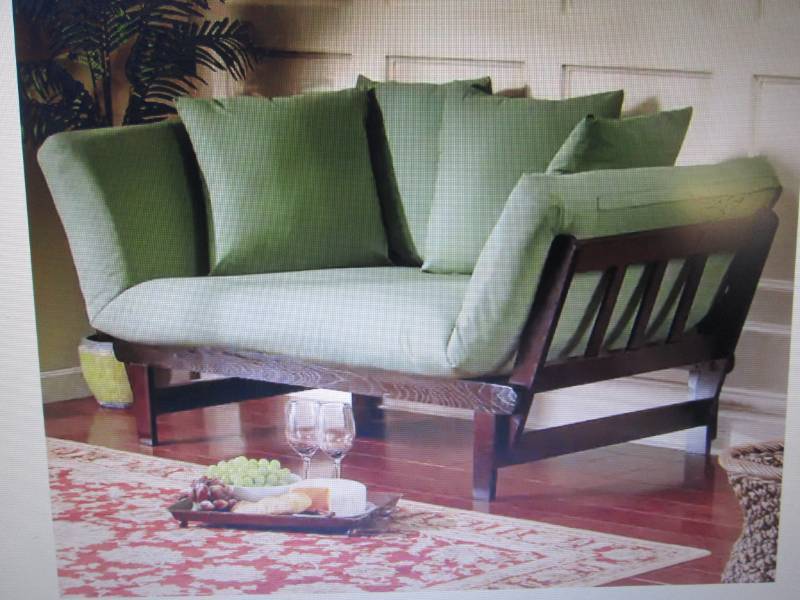 lot 132 image: Lounger Sofa Bed Cushions only- no ...