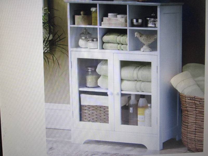 lot 146 image: 6-Cubby Double Deep Cabinet open bo...