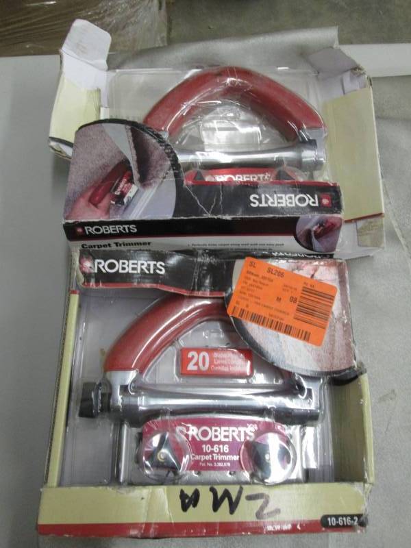 lot 175 image: Lot of 2 Roberts Conventional Carpe...