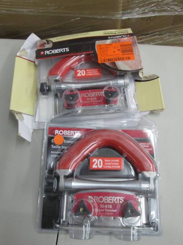 lot 176 image: Lot of 2 Roberts Conventional Carpe...