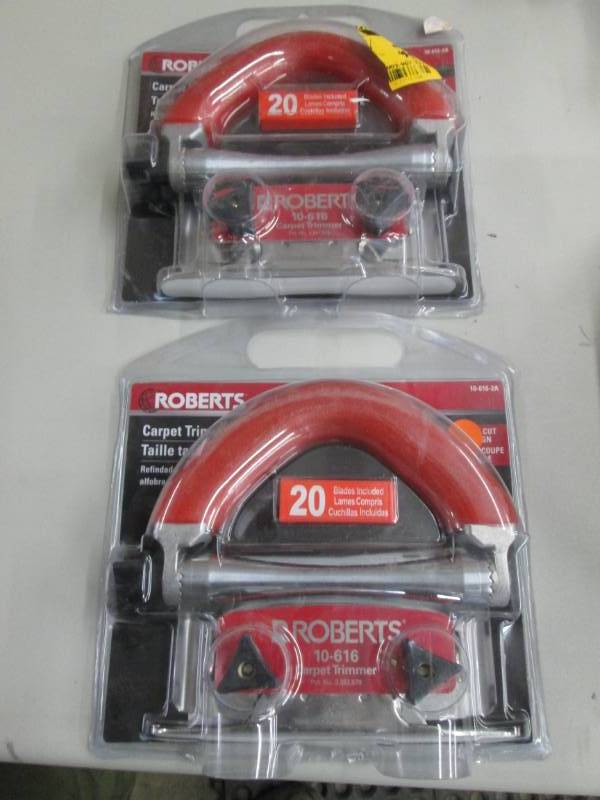 lot 177 image: Lot of 2 Roberts Conventional Carpe...