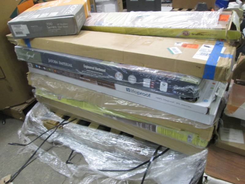 lot 187 image: Pallet of Assorted Flooring...