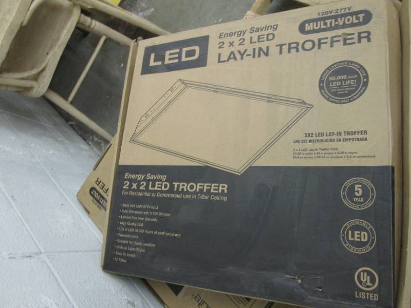 lot 191 image: Commercial Electric 2 ft. x 2 ft. 9...