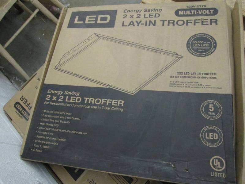 lot 192 image: Commercial Electric 2 ft. x 2 ft. 9...