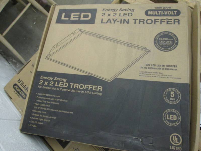 lot 193 image: Commercial Electric 2 ft. x 2 ft. 9...