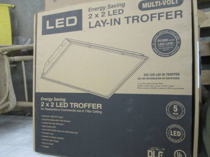lot 198 image: Commercial Electric 2 ft. x 2 ft. 9...