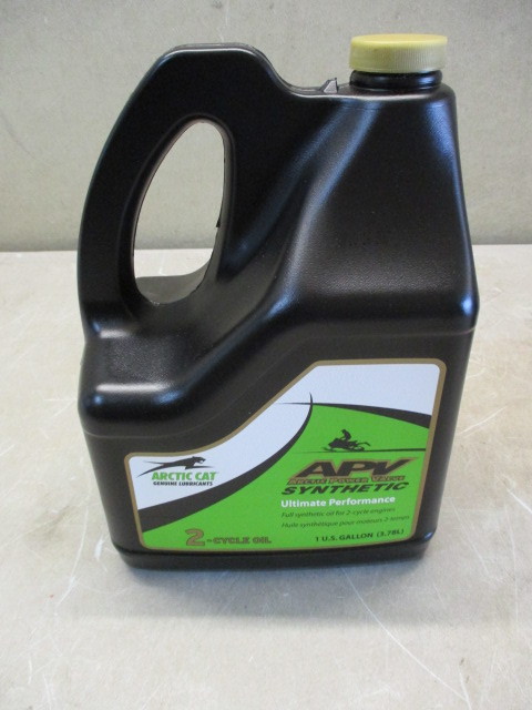 New Gallon of Arctic Cat Synthetic 2 Cycle Oil
