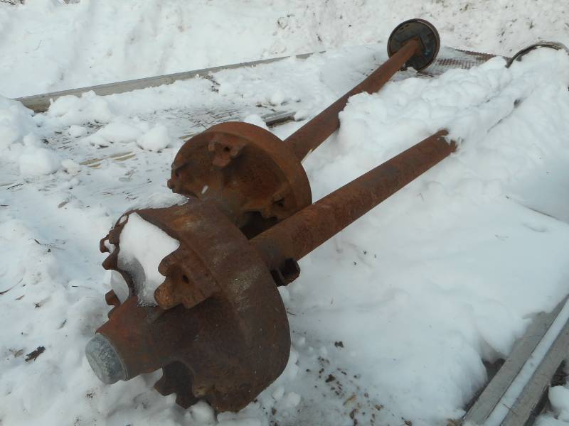 Trailer House Axles with Brakes