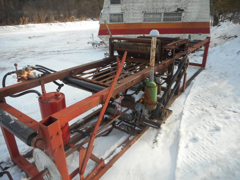 Homemade Wood Edger with Hydraulics