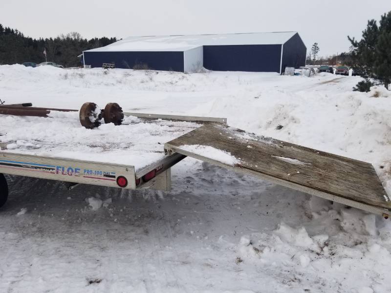 1998 Floe Snowmobile Trailer NO RESERVE