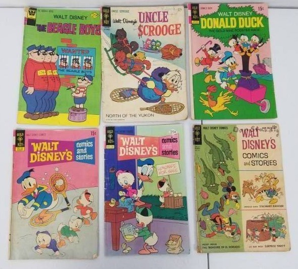 lot 56 image: Mix lot of Walt Disney Comics Donald Duck & Scrooge McDuck