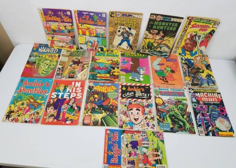 lot 58 image: lot of 1970s Comics