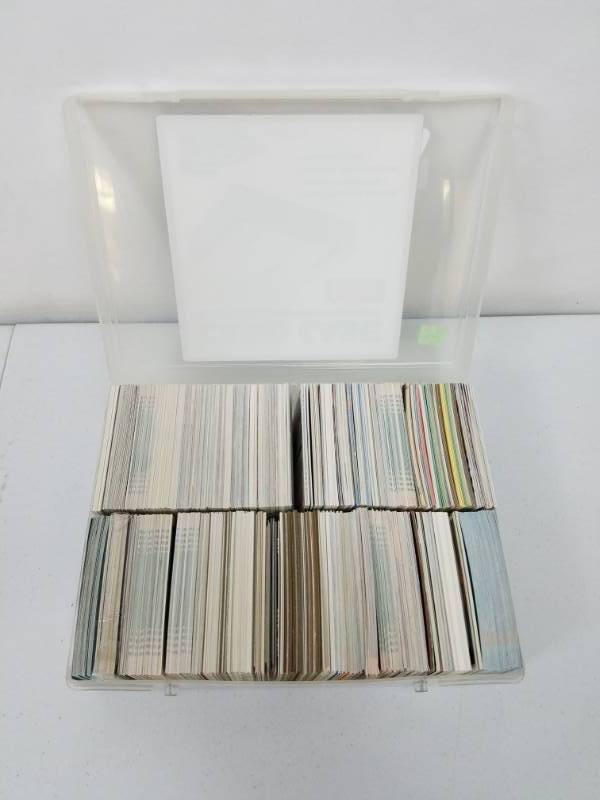 lot 65 image: Huge lot of Baseballs and plastic organizer 1