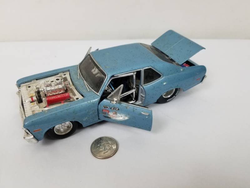 lot 103 image: 1970 Chevrolet Nova 124 scale by Maisto