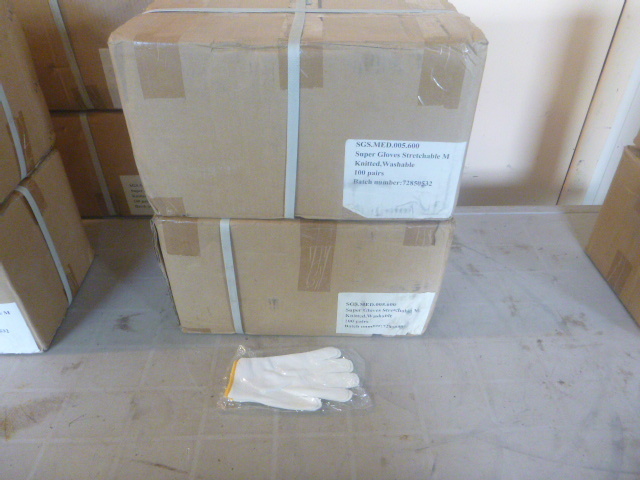 lot 20 image: 2 Cases of SGS MED Super Gloves