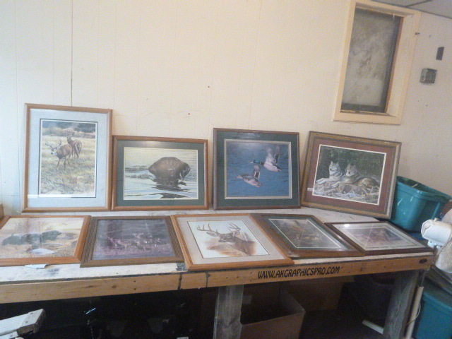 lot 33 image: Miscellaneous Framed Wildlife Prints