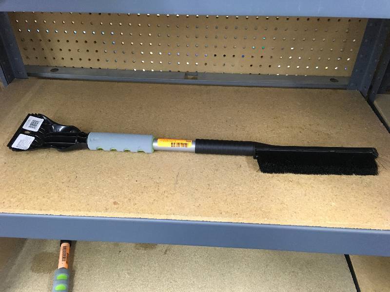 Vehicle Snow Scraper, Retail $11.95