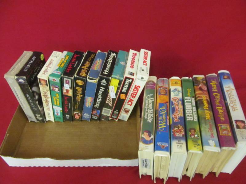 lot 63 image: vhs movies