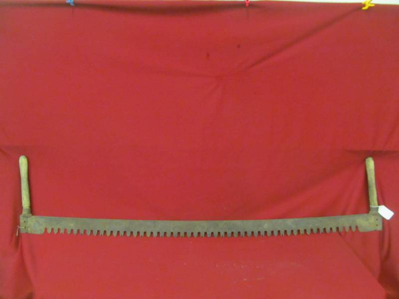 lot 82 image: 2 man saw