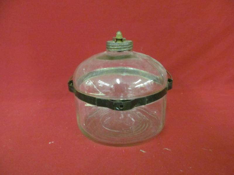 lot 97 image: vintage kerosene stove reservoir