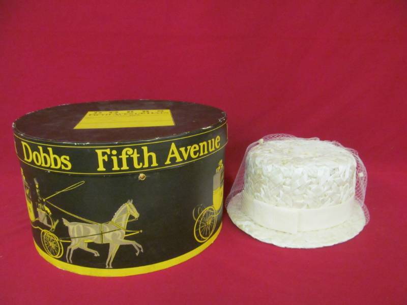 vintage dobbs fifth avenue hat box