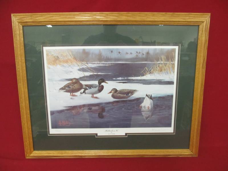 lot 123 image: Les Kouba print