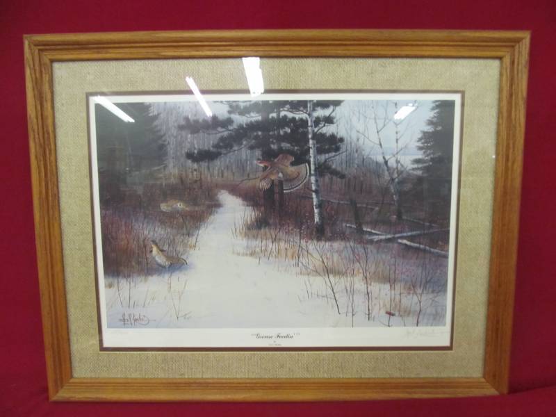 lot 128 image: Les Kouba print