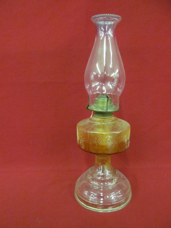 lot 137 image: vintage oil lantern