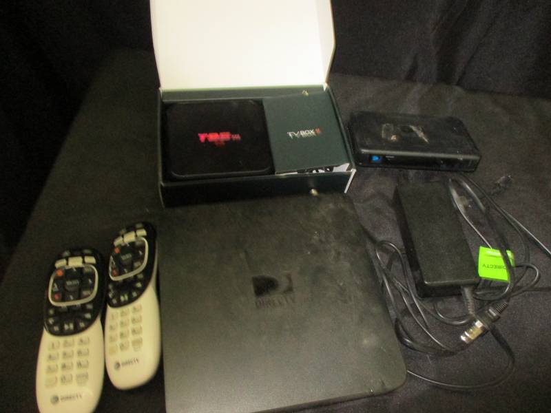 lot 95 image: Tv Box and Direct TV Boxes