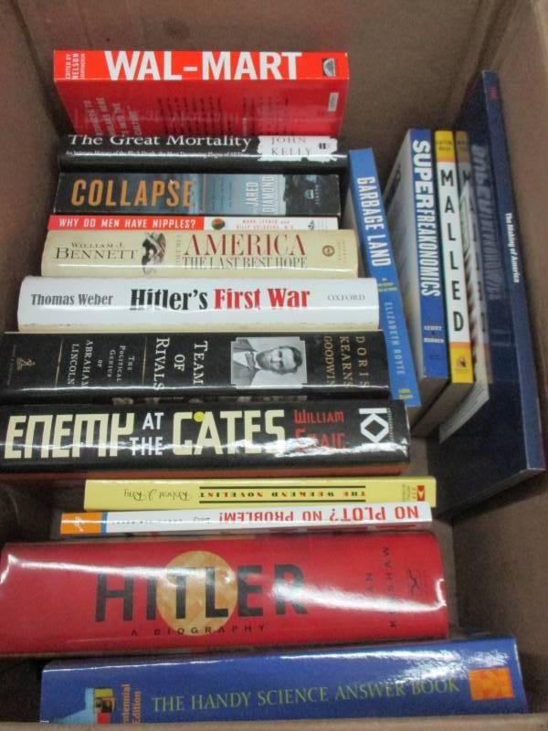 lot 135 image: Hitler books, Lincoln and more