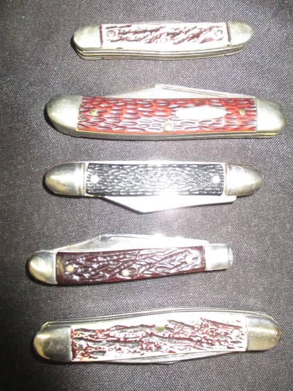lot 143 image: 5 pocket knives
