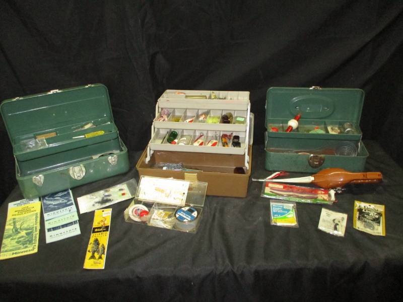 lot 187 image: Tackle Boxes and Tackle