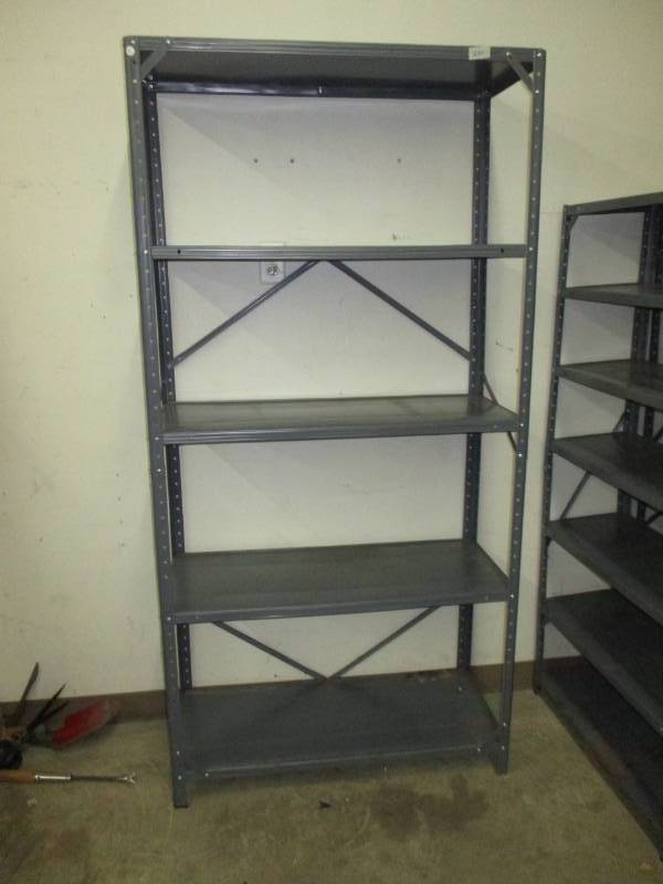 lot 192 image: 1 large garage shelf 36 12 x 16 x 73 12