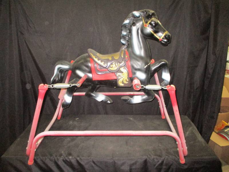 lot 14 image: Rocking Horse