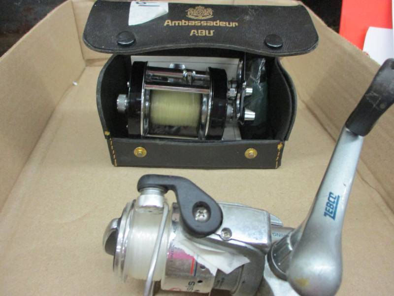 lot 21 image: Garcia Ambassadeur Baitcasting Reel