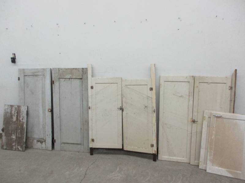 lot 25 image: Multiple Antique Doors