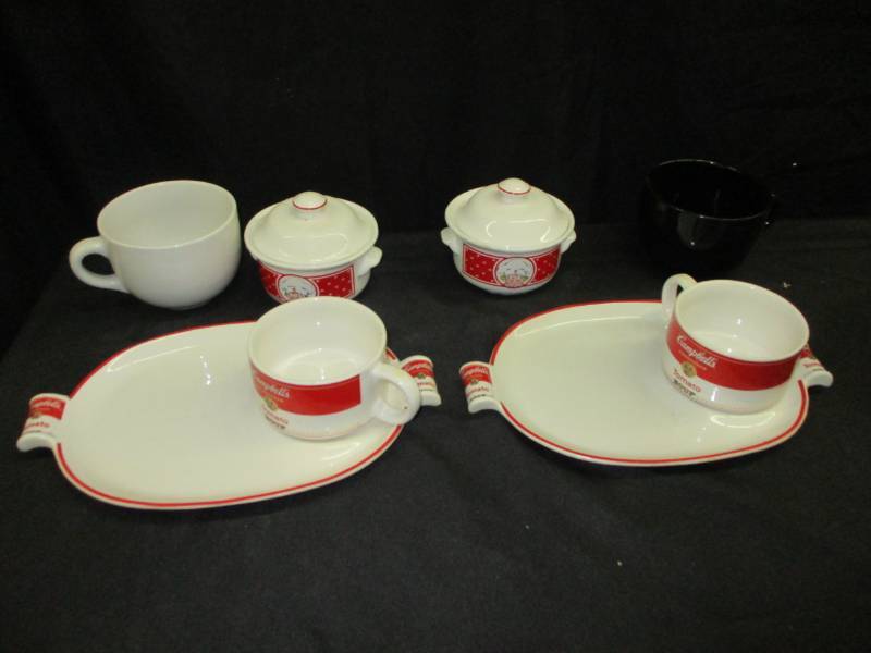 lot 50 image: Campbels Dishes