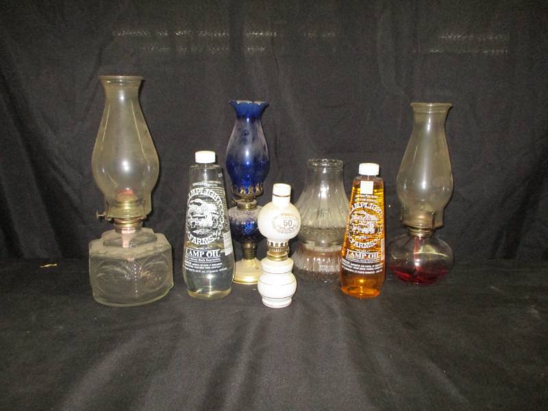lot 54 image: Oil Lamps, Lamp Oil