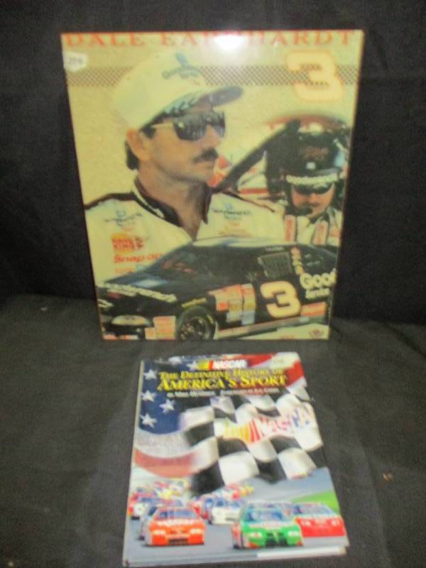 lot 83 image: Dale Earnhardt Sr Picture and Nascar Book
