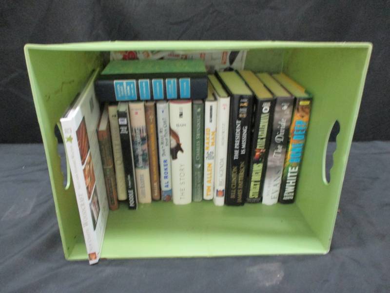 lot 87 image: Tub of Hard Covered books