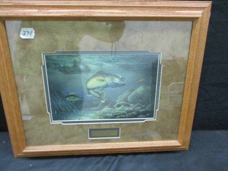 lot 91 image: Jim Hansel Taking The Bait