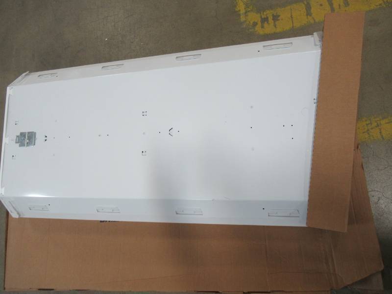 lot 233 image: Lithonia Lighting 2 ft. x 4 ft. White Avante Volumetric Fluorescent Troffer, GEB10IS