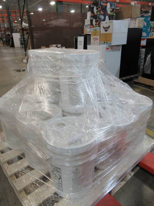 lot 37 image: Olympic MAXIMUM Tintable Base 2 Solid Exterior Stain (Actual Net Contents 570-fl oz) - 11 Containers