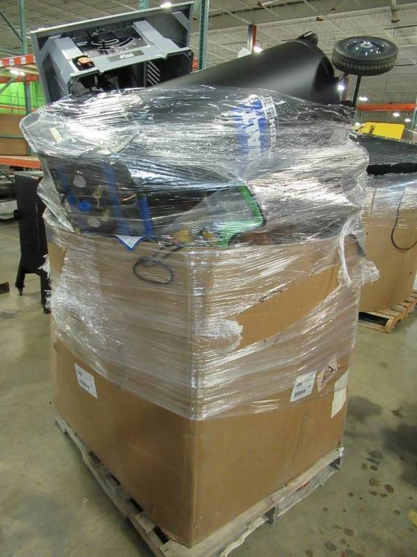 lot 56 image: WHOLESALE PALLET OF RETURNS - POWER TOOLS
