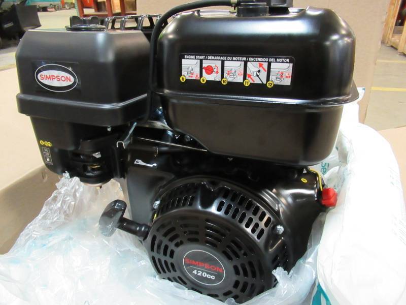 Simpson 420cc Horizontal Engine NEW MN HOME OUTLET AUCTION