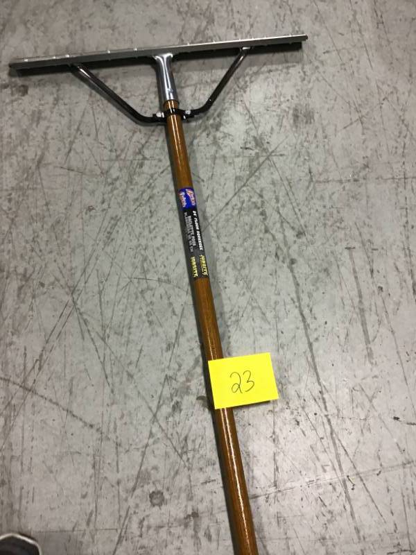 lot 23 image: Quickie Professional 24 in. Floor Squeegee with Handle not used